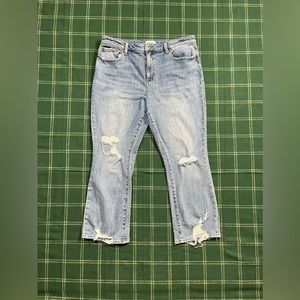 Pistola Lennon high rise crop jeans